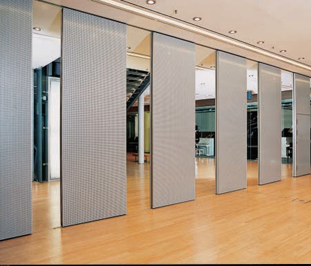 Commercial Furniture Acoustic Partition Wall For Office / Aluminum Alloy Frame Glass Partition