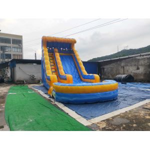 0.55mm PVC Inflatable Water Slide Blow Up Jumping Slide