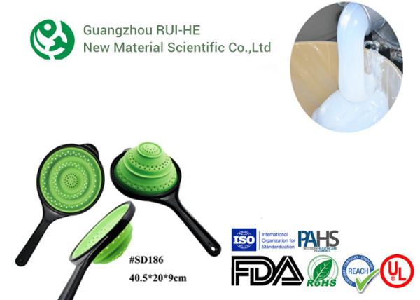 ROHS LSR 6250-20 High Transparent Food Grade Liquid Silicone Rubber For Making