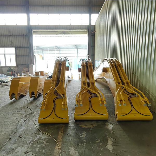 High Quality 15m Long Reach Excavator Booms Custom Color For CAT320