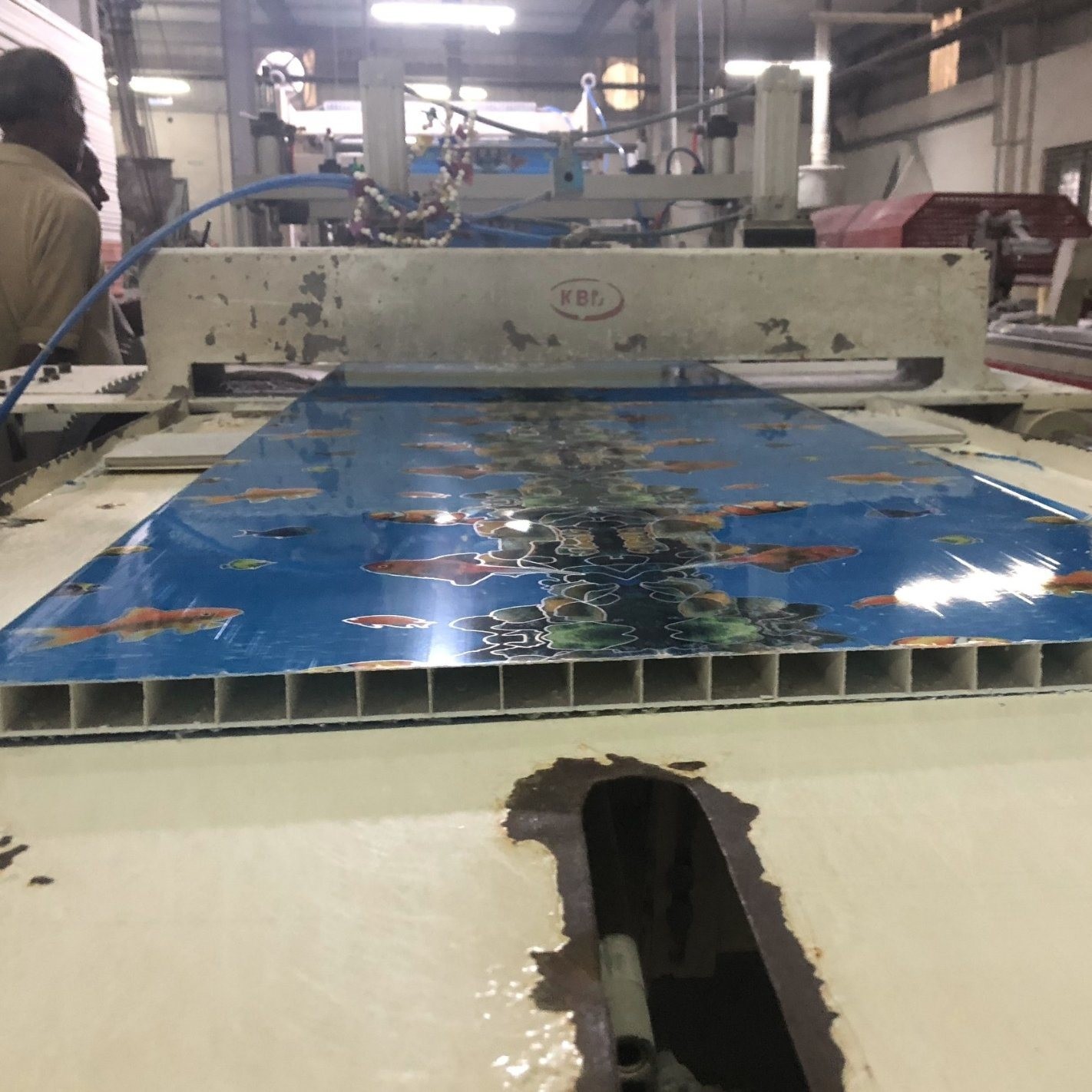 800mm WPC PVC Profile Production Line For Formaldehyde Free Door Panel