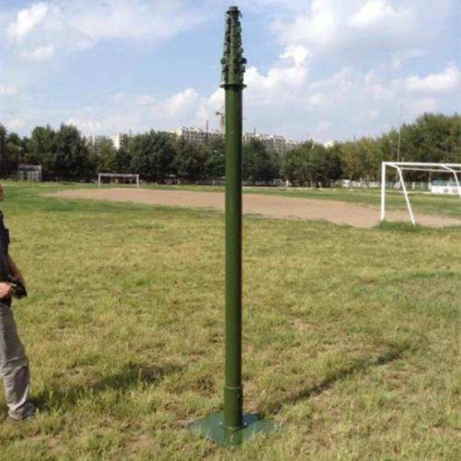 Guyed Lightweight Push Up 18M Aluminium Telescopic Mast