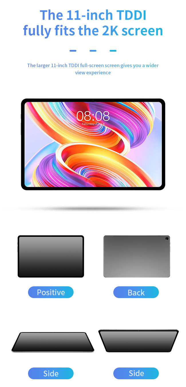 11 Inch 3C Electronics TDDl Fully Fits The 2K Screen Tablet Computer