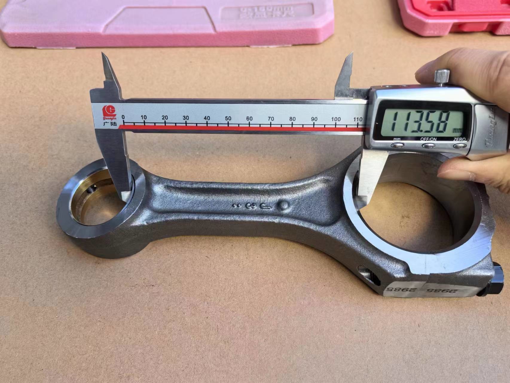 4JK1 4JJ1 Engine Connecting Rod 8973889212 For Light Truck And Pickup Bushing 34mm NLR NMR Conrod