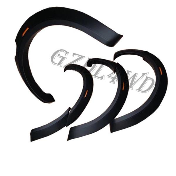 Slim 4x4 Wheel Arch Flares PP Injection Mold Reflective Sticker Ford Ranger t7