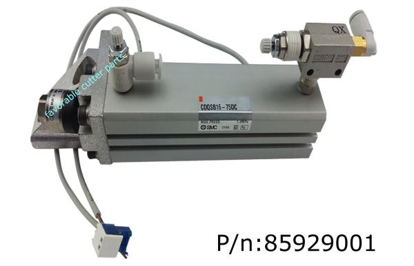 Knife Up / Down Cylinder Assy Smc Cdqsb16-75dc For Cutter Gtxl Part 85929001