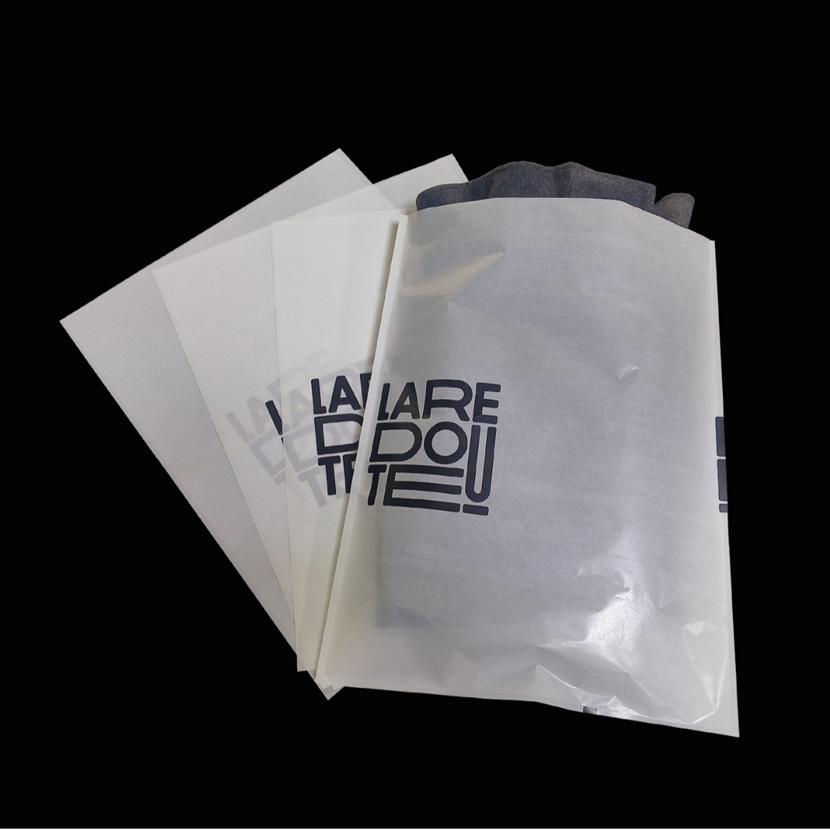 Biodegradable Graxin Paper Bag Custom Printed Glassine Bags For E Commerce