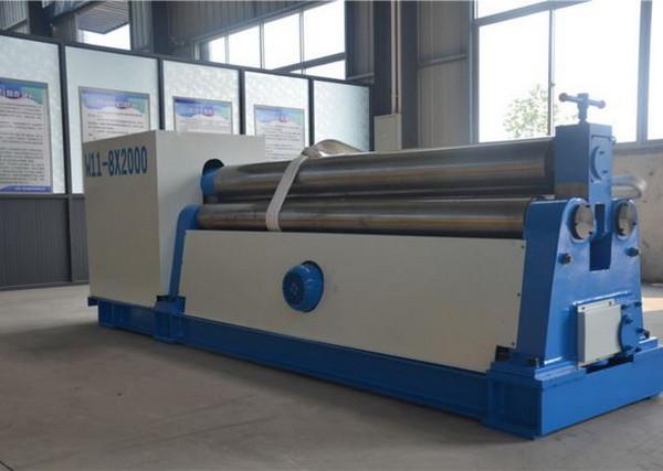 Sheet Mechanical Plate Rolling Machine / 3 Roll Bending Machine For Sale
