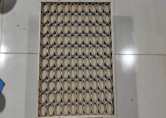 Plain Woven Stainless Steel Knitted Wire Mesh Rolls Customzied Size Silver Yellow