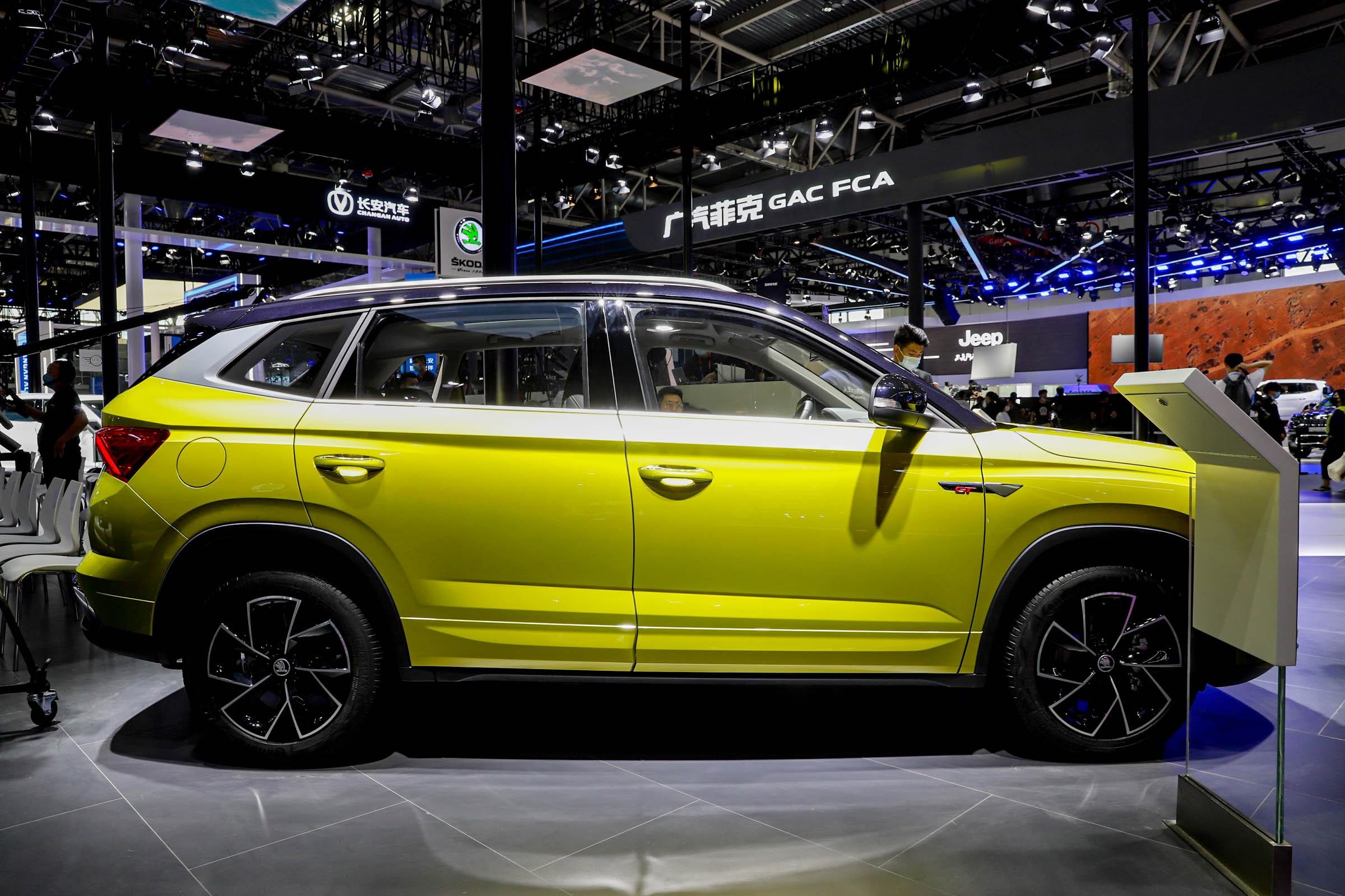 Skoda Komick GT 2023 Modified Fuel Efficient Car 5 Seats Suv New Energy Car auto electric car for adult