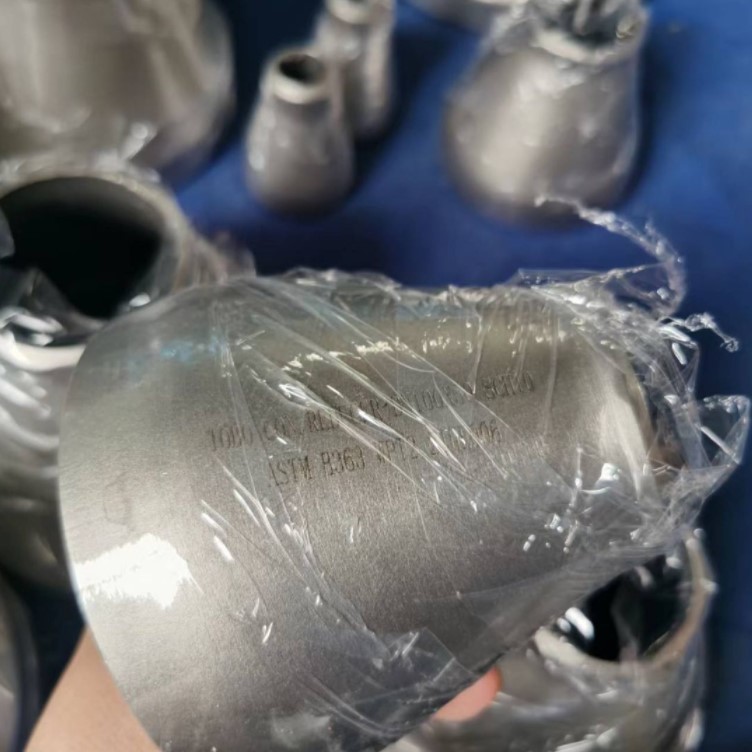 TOBO DN200 X 50 SCH10S Titanium Alloy Pipe Fittings Reducer ASTM B363 WPT2 Concentric Reducer