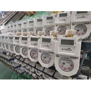 STS DN15mm Prepaid Water Meter with Flanged Connectivity ISO 4064 ClassB and 8