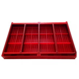 Primary Vibrating Polyurethane Screen Panels 305*610 Mining Modular