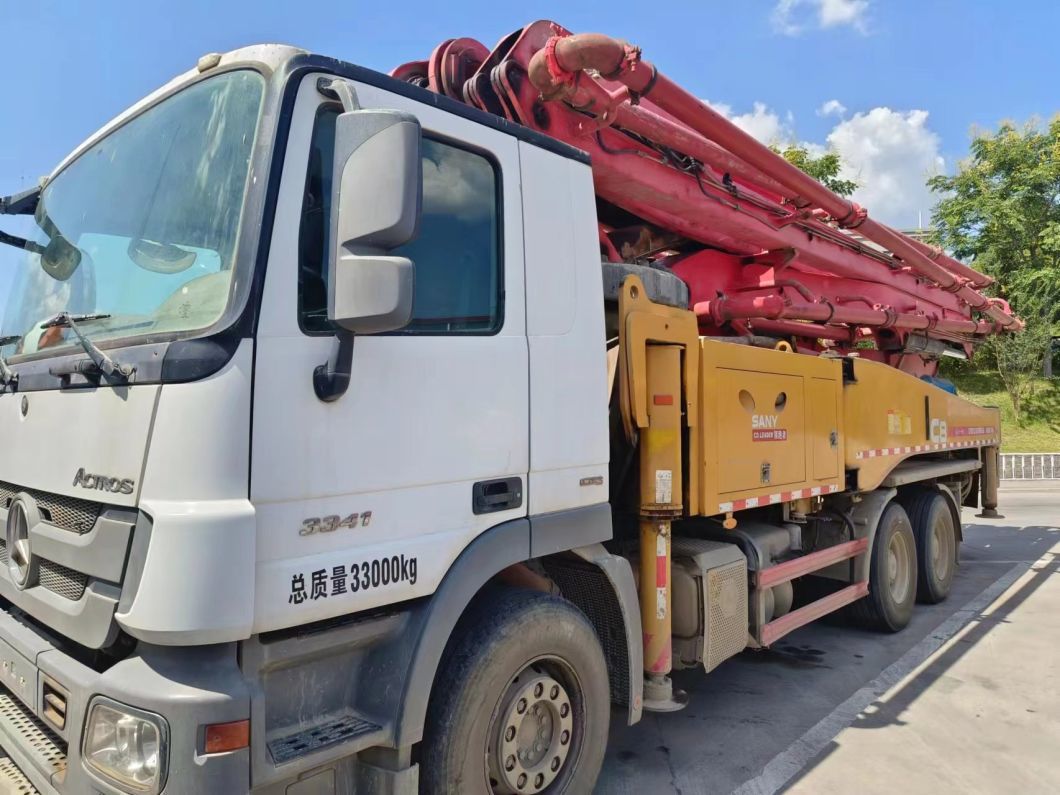 52m Concrete Pump Truck Heavy Equipment SA Ny Machine Equipment Concrete Boom Pump