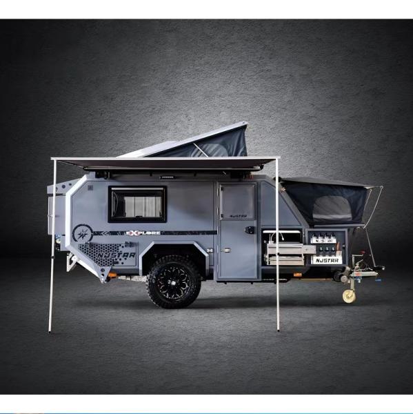 16ft Off Road Folading Camper Trailer With Capacity Of 2 Adults & 2 Kids Travel