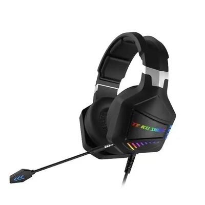 K902 RGB Cool Lighting Earbud Gaming Headset Noise Cancelling Over Ear