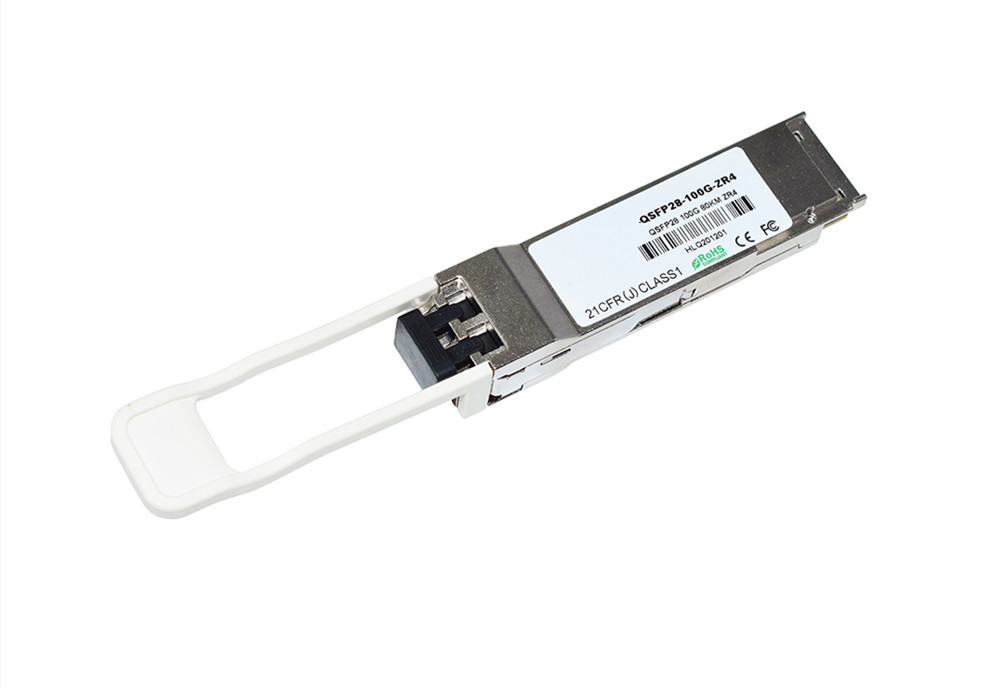 80KM LC Duplex Single Mode Fiber Transceiver 1310nm Wavelength
