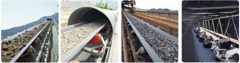 Polyamid Weft Fabric Structure RMA Conveyor Belt for Building Material Shops Industry