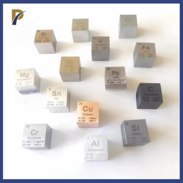 Polished Metal Element Cubes 99.95% Purity For Business Gifts And Teaching