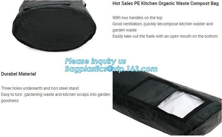 4 Pockets Permeable Non-woven fabric 26x65cmx1mm Vertical Wall Planting Bag for flower vegetable lettuce ferns, bagease