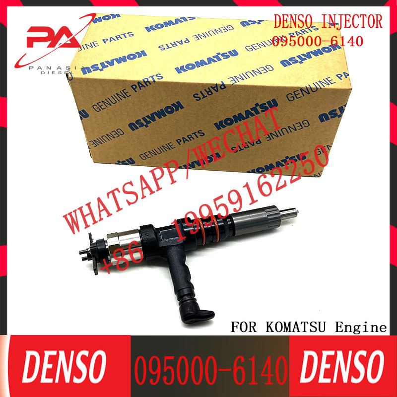 6D140 engine PC800-8 D155AX-6 common rail fuel injector 6261-11-3200 095000-6140