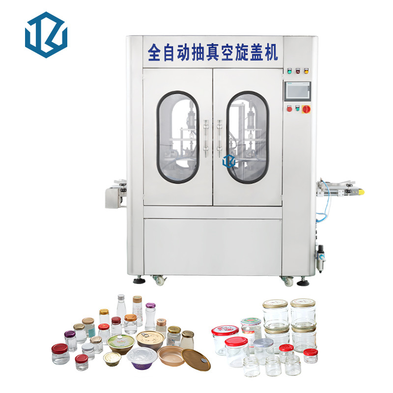 1500 Bottles / Hour Vacuum Capping Machine For Filling Sealing