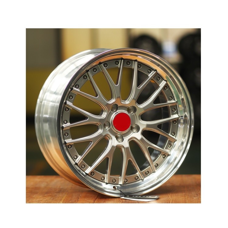 Chinese Alloy wheels 2pcs forged custom design auto parts 5holes 18inch alloy wheels with factory price