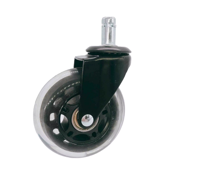 3 4 5 Inch Blue Tpr 60-100kg Load Capacity Threaded Stem With Brake Large-Scale