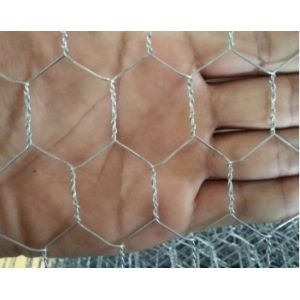 Hexagonal Gabion Rock Basket 2.2kw Wire Mesh Weaving Machine