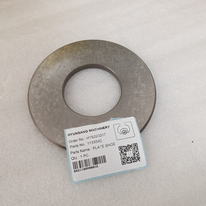 Hyunsang Excavator Hydraulic Parts Plate Shoe 113354C 131150 131160 116979