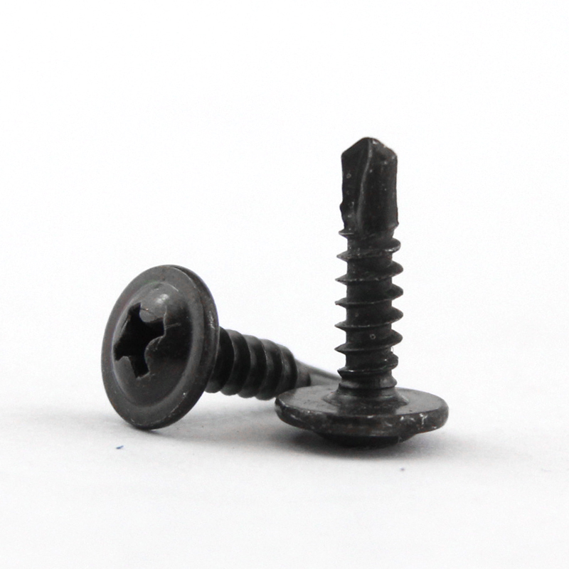 Self drilling dovetail screw with cross drilled design and DIN/GB/ISO thread types