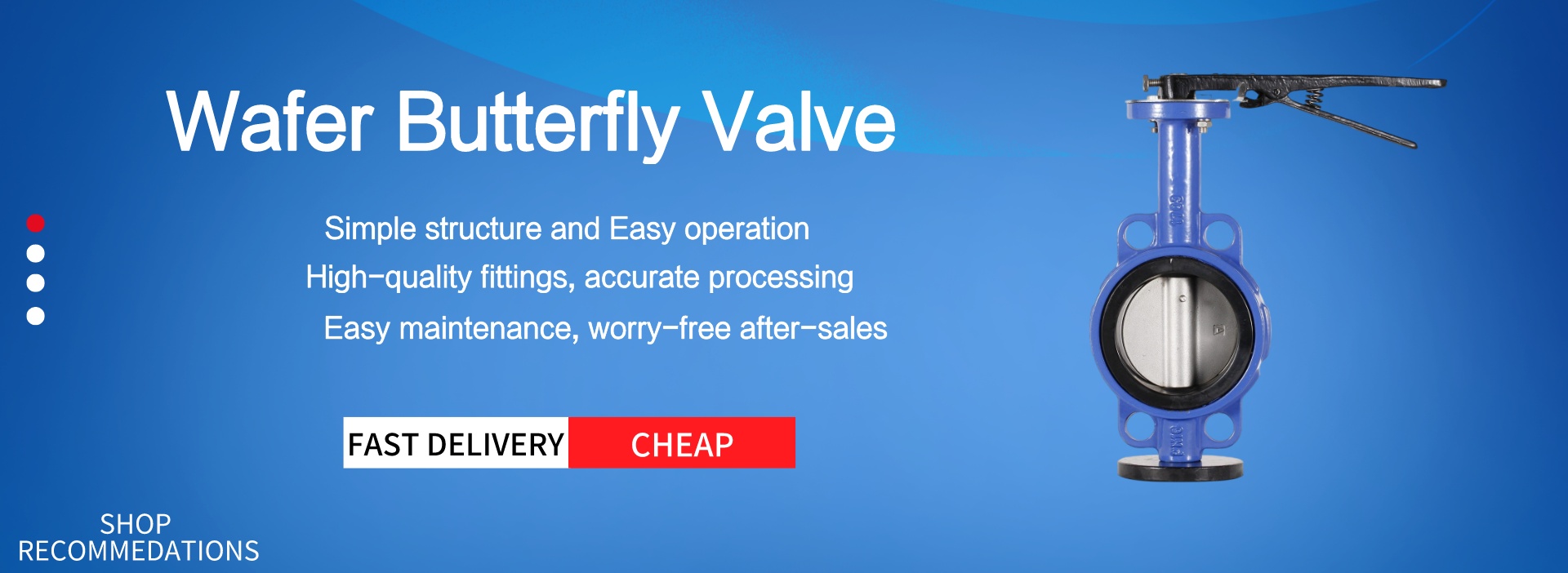 Low Temperature DN25 1 inch Tri Clamp Pneumatic Actuated Sanitary Butterfly Valve