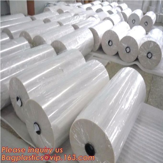PE Shrink Film White 4m x 50m 210um,Automatic POF Film Heat Shrink Wrap,Food Grade POF shrinkable label Shrink Film pack 15