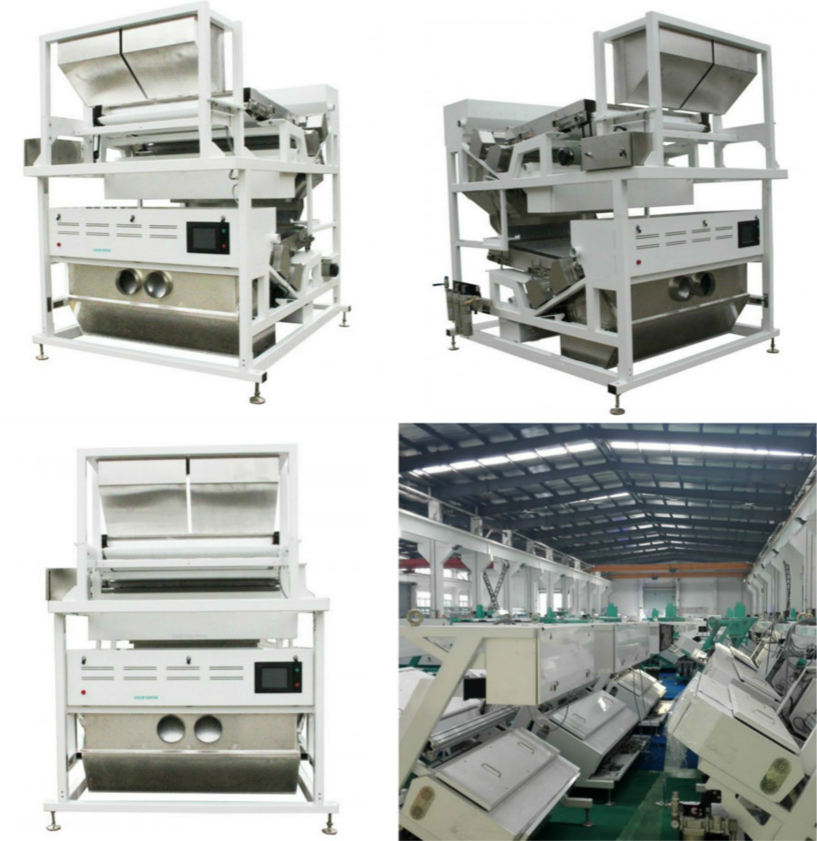 High Performance Quartz Sorting Machine 5400Pixel Sensor Electronic Sorting
