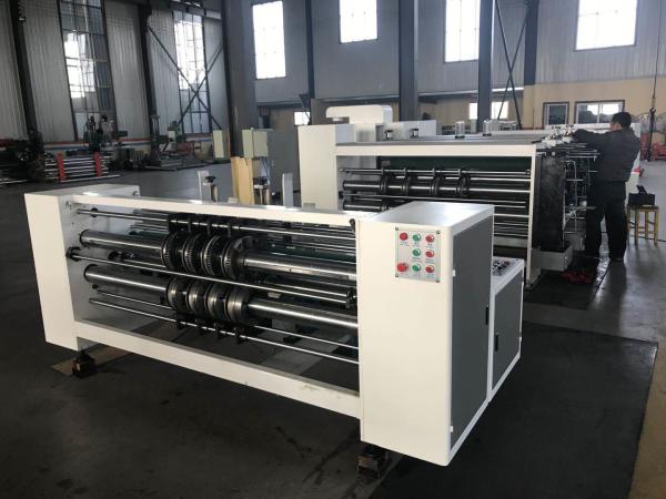 QH-PACK 600X2000 Mini Automatic Feeder Corrugatesd Cardboard Slotter Machine For
