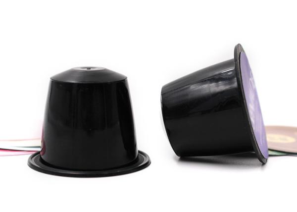 Black / Brown Color Refills Nespresso Machine Pods Capsules Capacity 6g With