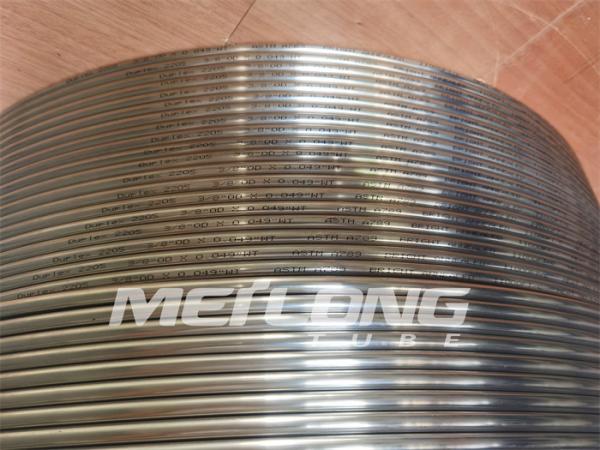 Ferrule Fittings Stainless Steel Tubing Coil 1 2 12000M Hydraulic Tested Steel
