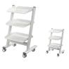 Buy cheap Dental Clinic 3 Layer Dental Trolley Hospital Mobile Instrument Cart With 4 from wholesalers