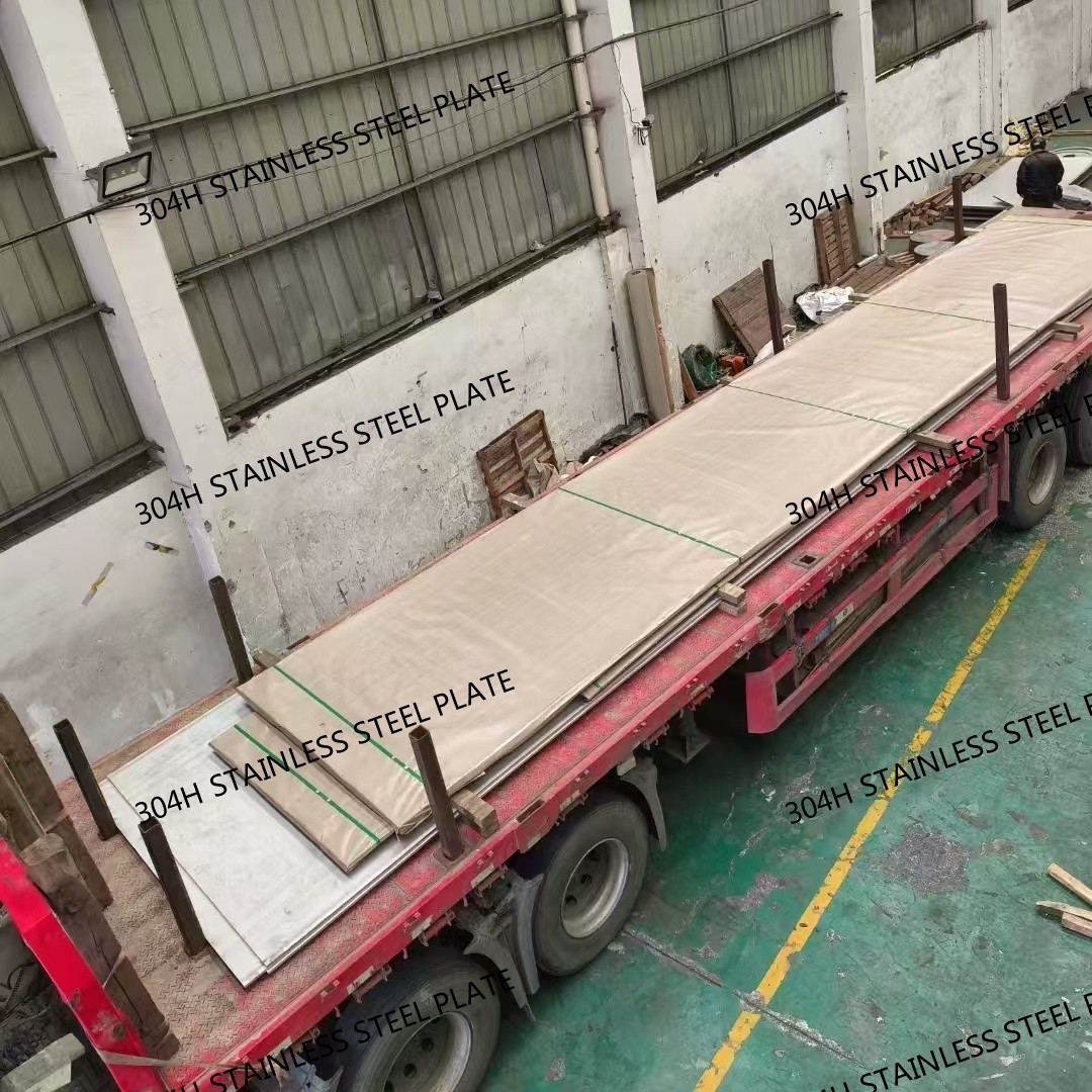 Heat-Resistant 304H SS Plate For Furnace Components Pressure Vessels Annealed Pickled Surface