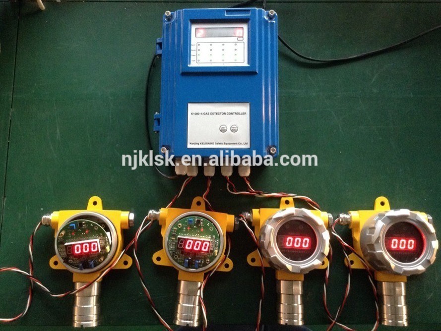 Multi Channels Gas Detector Gas Alarm Control Panel Alarm System