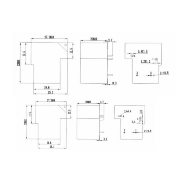 Sealed DC 12V 30A Power Relay SPDT NB90E-12S-S-C For Car Power Charging Point