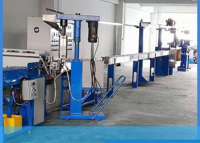 PLC Control 50mm Network Cable Making Machine Wire Production Line