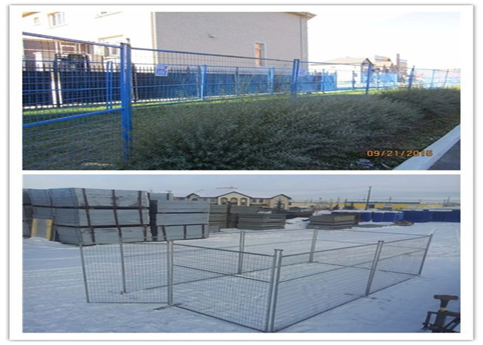 6ft X 8ft Standard Size Rental Rapid Mesh Temporary Fencing Portable PVC Coated
