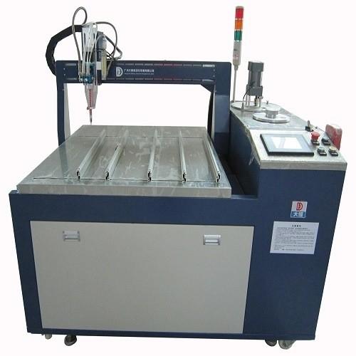 SGS Certified Automatic Liquid Glass Doming Sticker Machine For Sticker