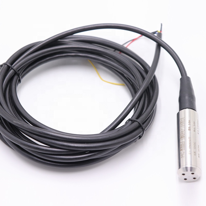 4-20mA Submersible Fuel Tank Level Sensor 24VDC For Liquid Measurement