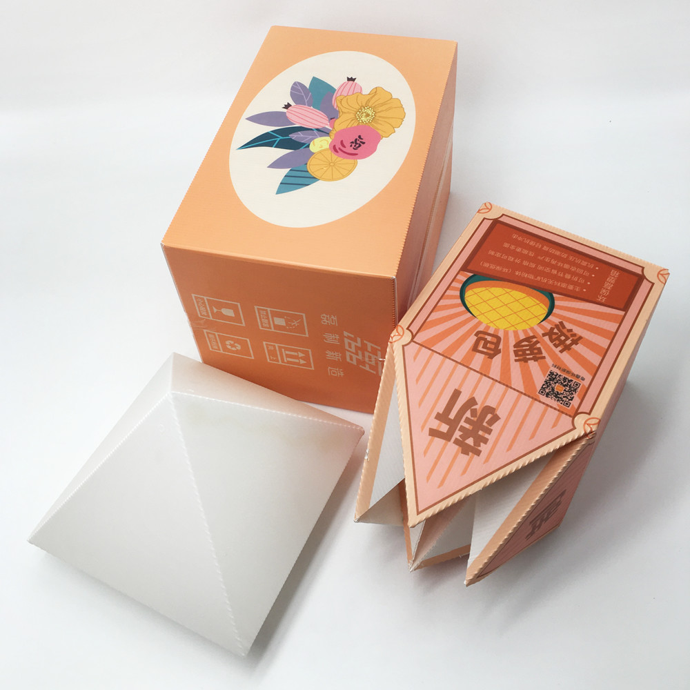 Antibacteria Corrugated Plastic Carton 600g/M2 Digital Printing