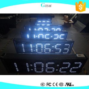 big 6 digit 7 segment led display 12 inch giant customised led 7 segment display