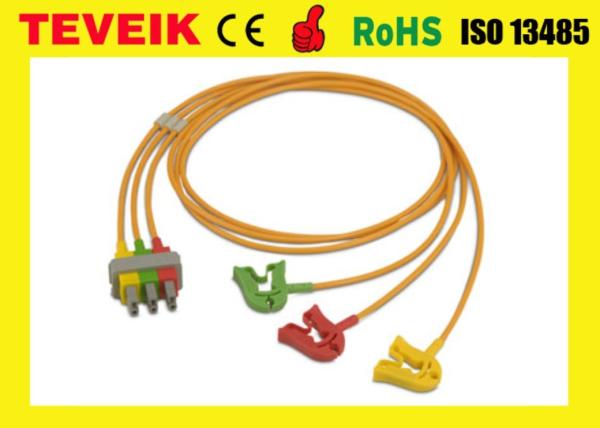 Compatible GE- Marquette ECG / EKG cable compatible with Pro1000 3 leadwires,
