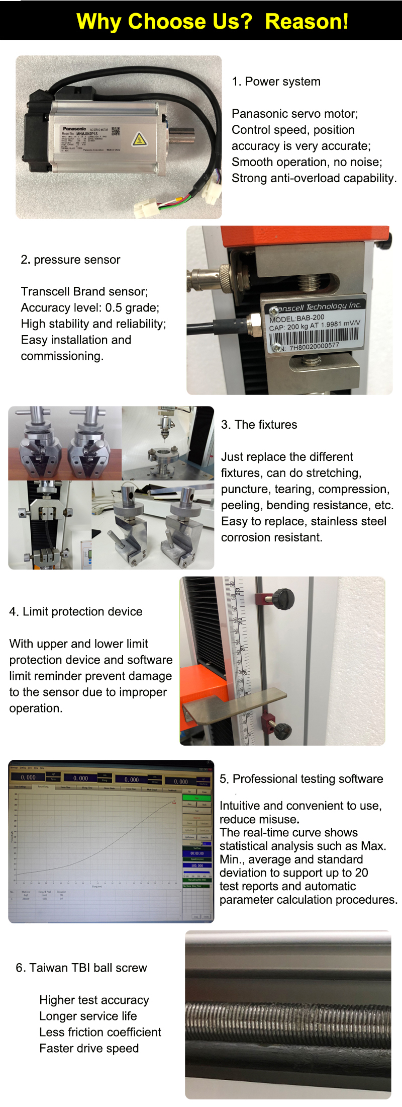 20Ton Computer Control Steel Wire Universal Tensile Strength Testing Machine