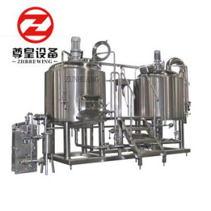 China Bright 600l Micro Brewing Systems With Fermentation Tanks PLC Controlled on sale